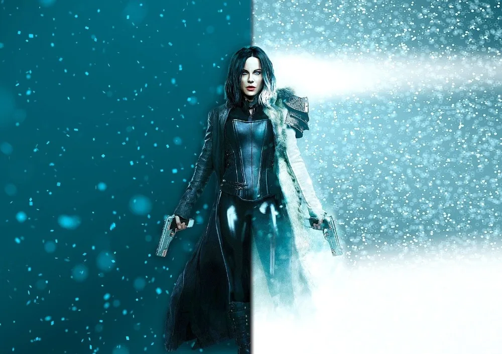 Underworld Blood Wars постер Селена Кейт бекинсале Шелковый декоративная стена живопись