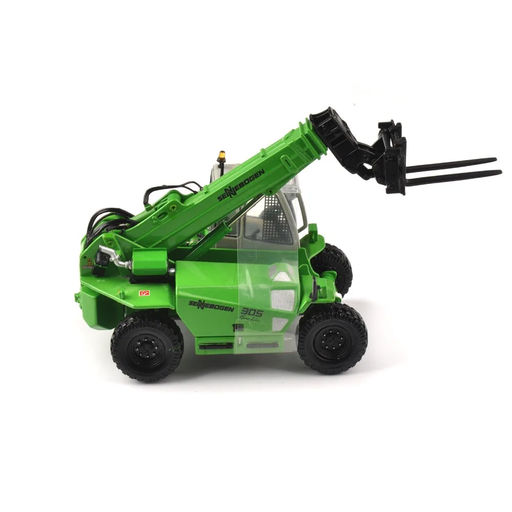 6 Die cast metal construction camions série Collection Set-Bulldozer chariot élévateur