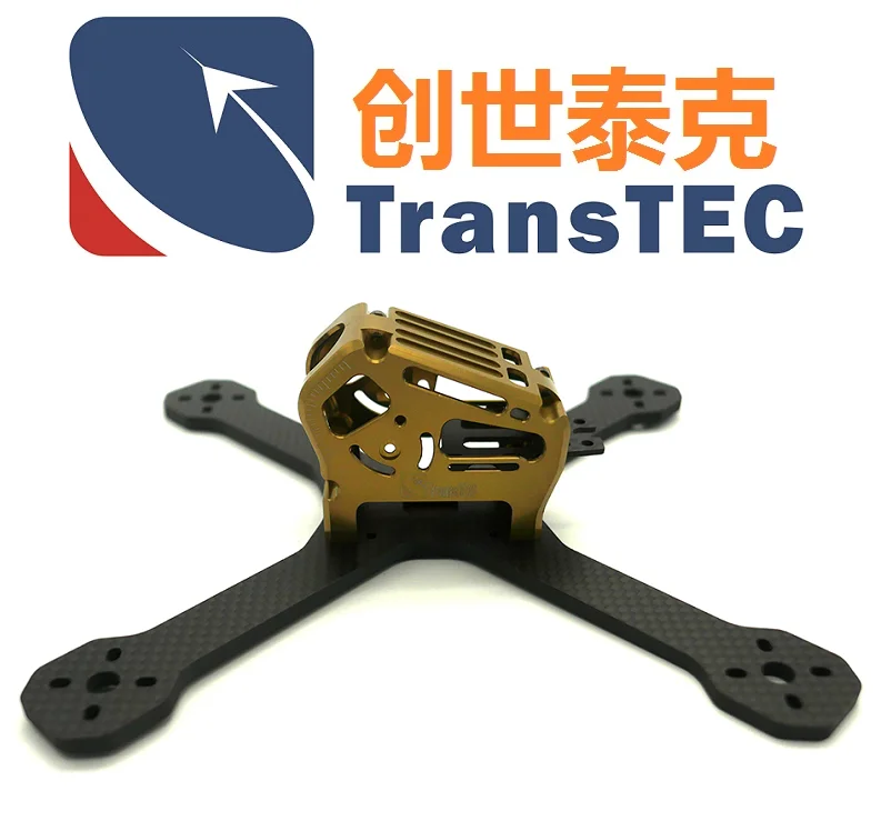 

TransTEC ZORO / 6inch 220 FPV Racing Drone 3k Carbon Fiber Frame Kit with CNC Metal Case for RC Quadcopter
