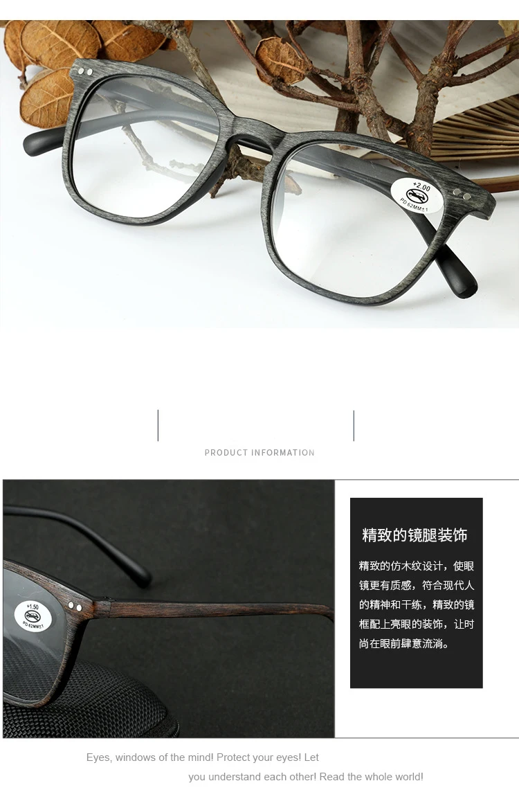Logorela YK6184 очки для чтения, очки для зрения, оптическая оправа с опциональными цветами, диапазон градусов от+ 1,00~+ 4,00