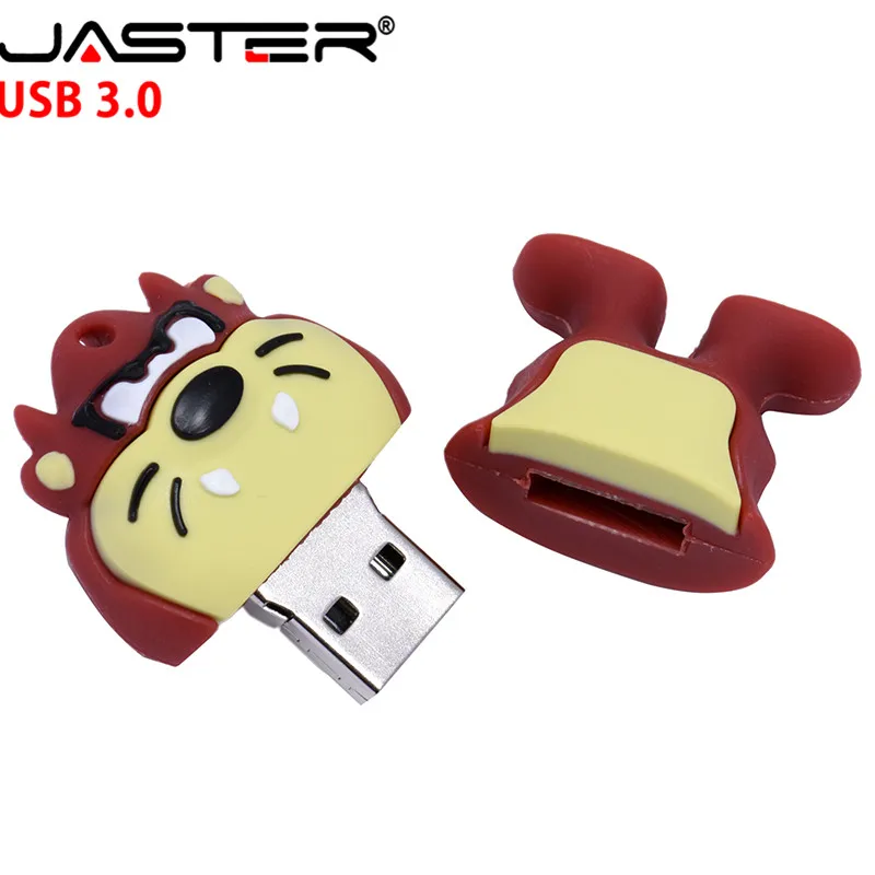 JASTER USB 3,0 Looney ttes usb флеш-накопитель 32 ГБ флеш-накопитель 16 Гб 64 ГБ 4 ГБ жуки кролик Даффи утка мультфильм горячая Распродажа животное ручка-накопитель