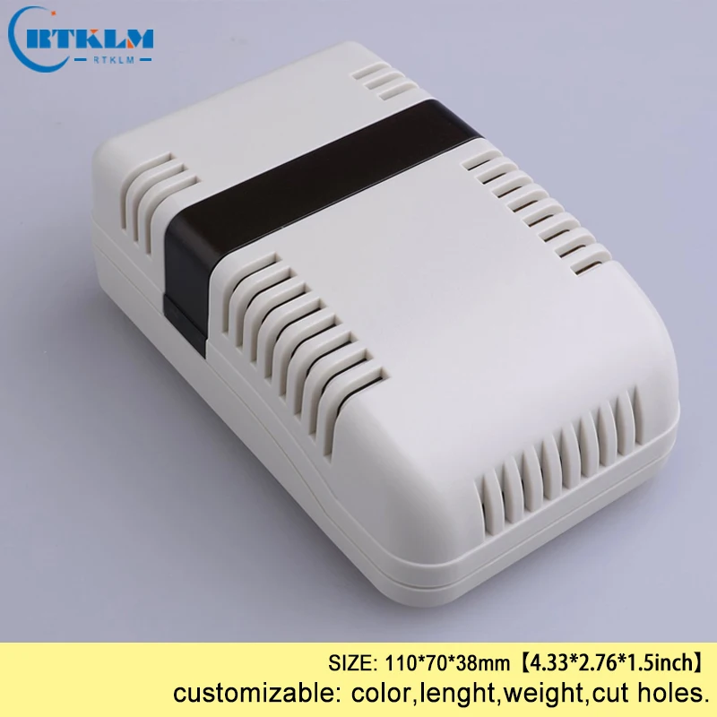 Wall mount plastic enclosure junction box abs plastic electronics project box diy instrument case housing products 110*70*38mm