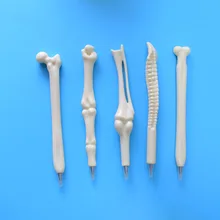 Ручка для медсестер Кость шариковая ручка в форме цветка ручка кость палочка 0,38 мм Заправка медсестры Новинка забавная шариковая ручка подарок Прямая поставка уголок радости