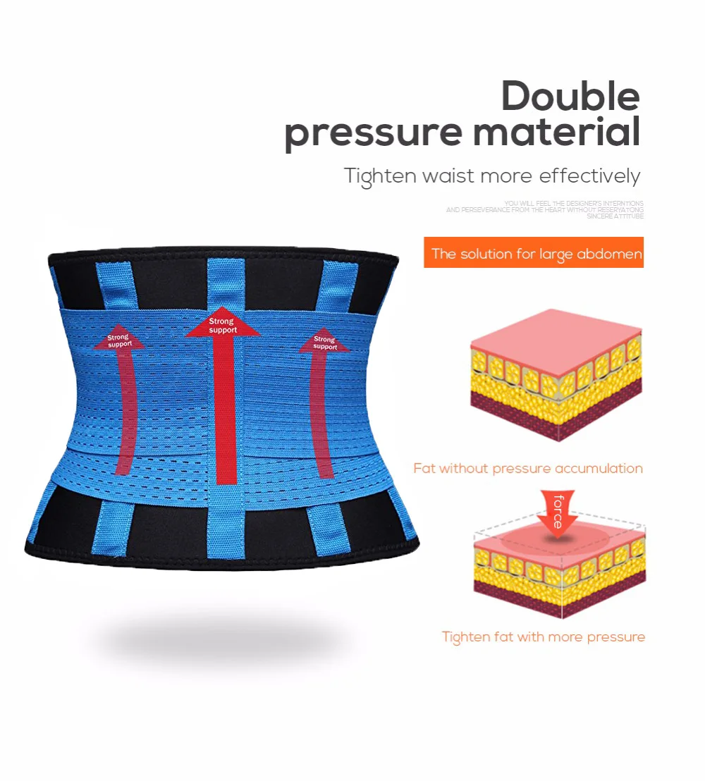 Твердый пояс для поддержки талии, пояс для пота размера плюс S-3XL, для похудения, для женщин, для поддержки талии, унисекс, для поддержки спины, для фитнеса, триммер для талии