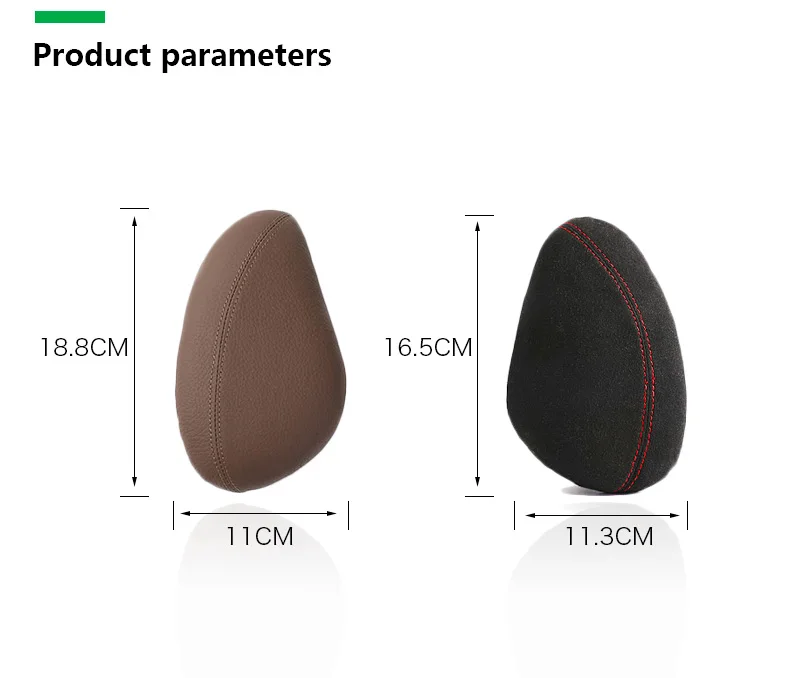  Leather Leg Cushion Knee Pad Thigh Support Pillow Interior Car Accessories for BMW E46 E39 E60 E90 E36 F30 F10 X5 Z4 7 (11)