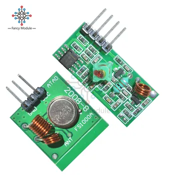 

diymore 5 Set 433Mhz RF RTransmitter & Receiver Module for Arduino/ARM/MCU WL