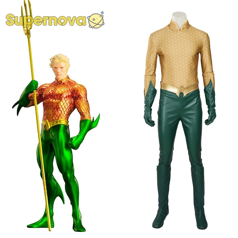 Supernova DC Comic Aquaman Costume Aquaman Suit Arthur Curry Superhero