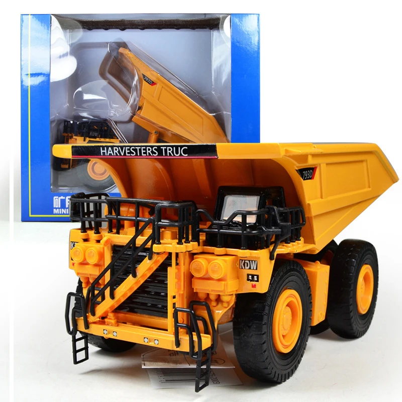 

KAIDIWEI Engineering Vehicle 1:75 Scale Large Mining Truck Diecast Alloy Metal Car Model Collect Kids Toy