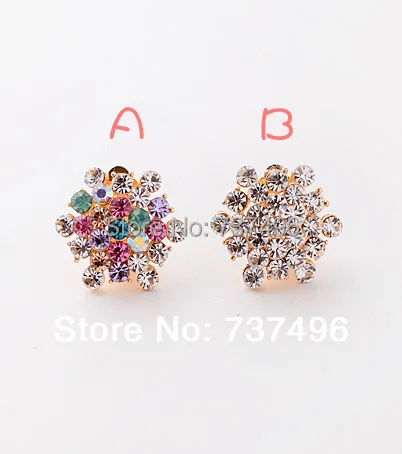 Version Of The Whole Earrings Atmosphere Full Fake Diamond Version Of The Whole Earrings Atmosphere Full Fake Diamond Ear Clip Polygons Without Holes