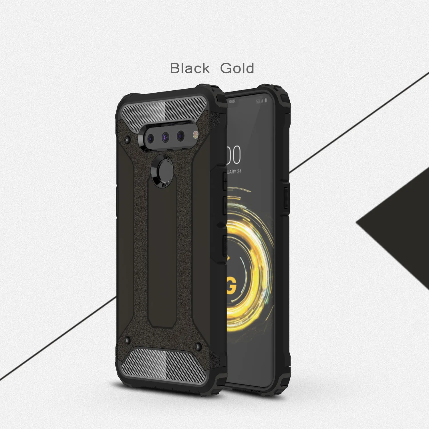 Для Coque LG V50 V40 G8S G8 ThinQ G7 G6 G5 K10 K8 K7 K5 K4 Escape 2 Чехол Тяжелая Броня тонкий жесткий
