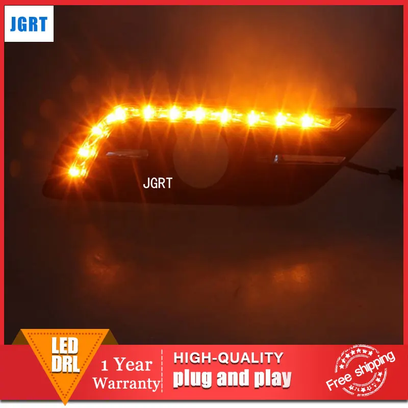 

car styling 2013-2014 For Honda Crider LED DRL For Crider led fog lamps daytime running light High brightness guide LED DRL