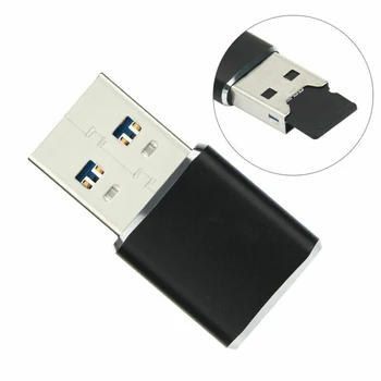 

Mini 5Gbps Hi-Speed USB 3.0 SD SDXC TF Memory Card Reader Adapter micro Black