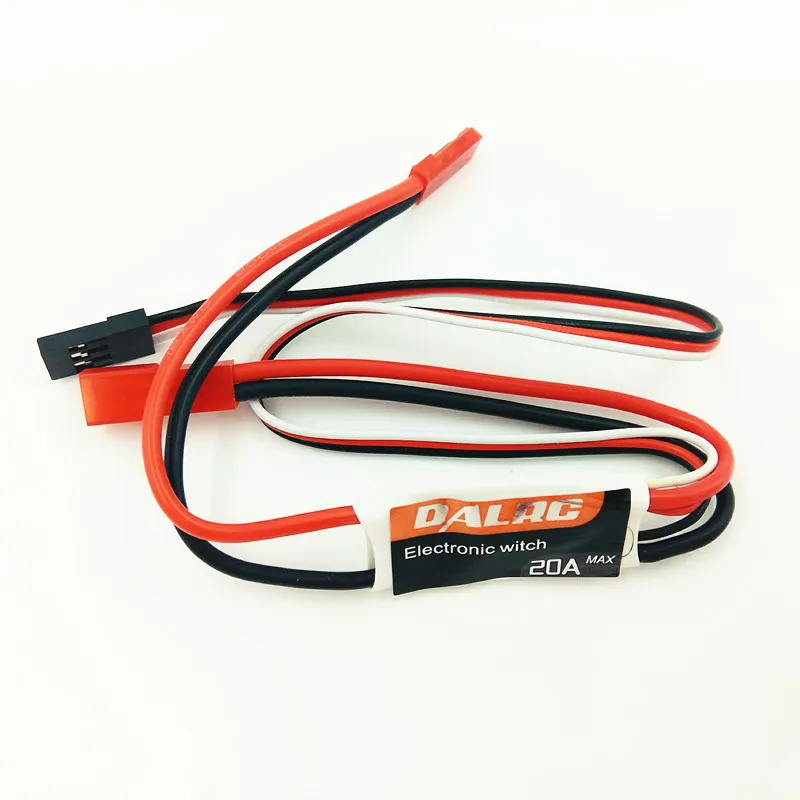 DAL 20A 30A Electronic Switch PWM 3.7-28V Input for RC Models FPV Led Light Engine (2)