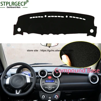 

StplrgeCP For lifan 330 double layer Car Dashboard Cover Avoid Light Pad Instrument Platform Dash Board Cover Sticker