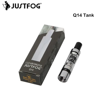 

Original Justfog Q14 Tank 1.8ml Clearomizer Pyrex Glass With 1.6ohm Coil Head for Justfog Q14 Battery E Cigarette Vaper
