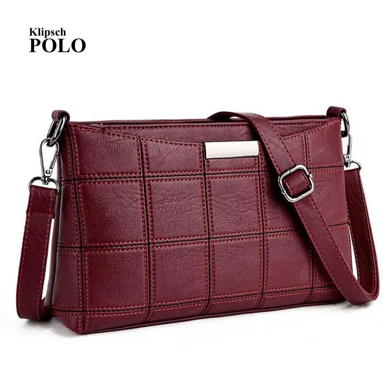 Women Handbag Leather Plaid Messenger Bags Sac a Main Shoulder Bags Women Crossbody Bag Ladies Designer High Quality Handbags fashion women leather plaid messenger bag sac a main shoulder bags women crossbody bag ladies high quality handbags bolsos mujer