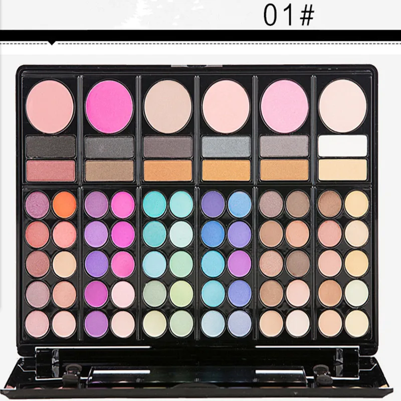 78 Color Eyeshadow Pearl Shimmer Studio Eye Shadow Compact Palettes