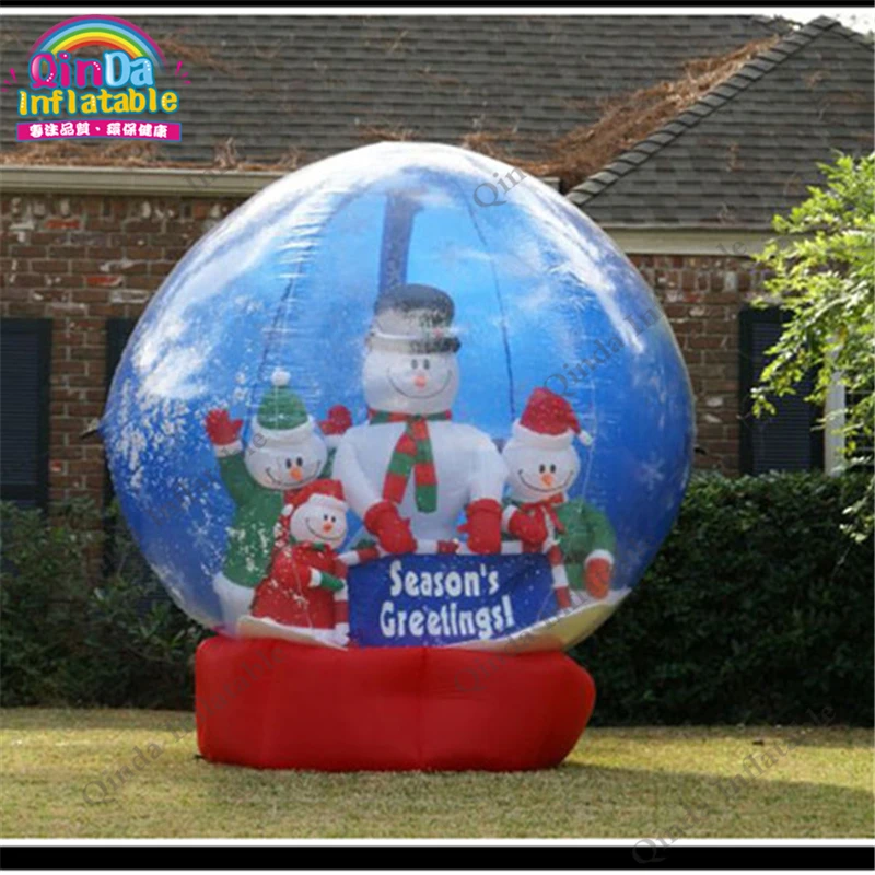 inflatable snow globe ball2