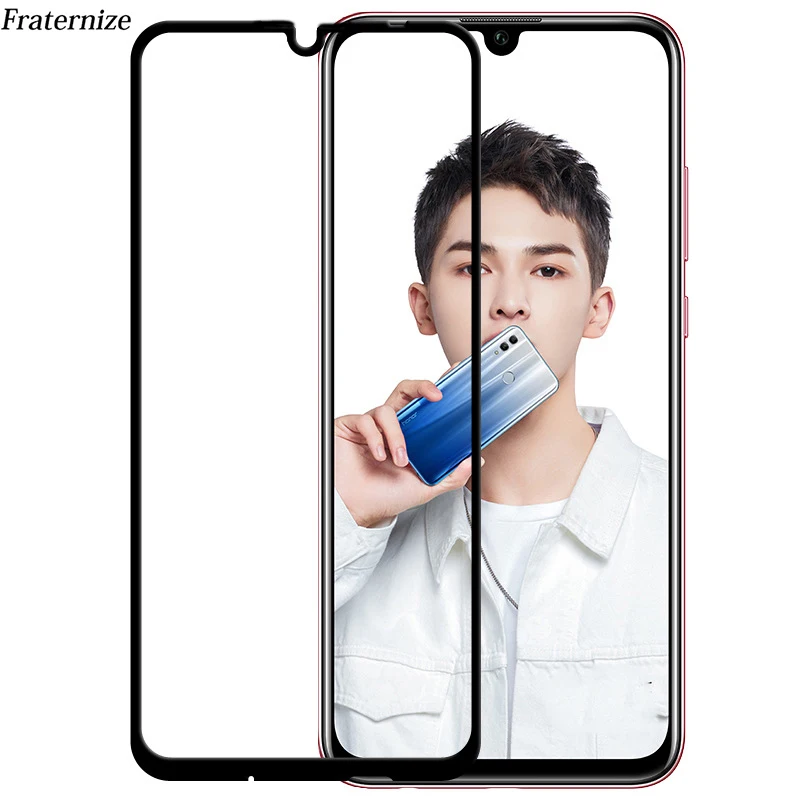 

Full Glue Tempered Glass For Huawei Honor 10i Full Cover Screen Protector Film For Honor 10i Protective Tempered Glass 9H Black