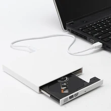 KuWfi USB 2.0 External DVD RW DVD CD RW Drive Writer Burner CD/DVD -ROM Player For WINDOWS XP/7/8/10 Mac Laptop