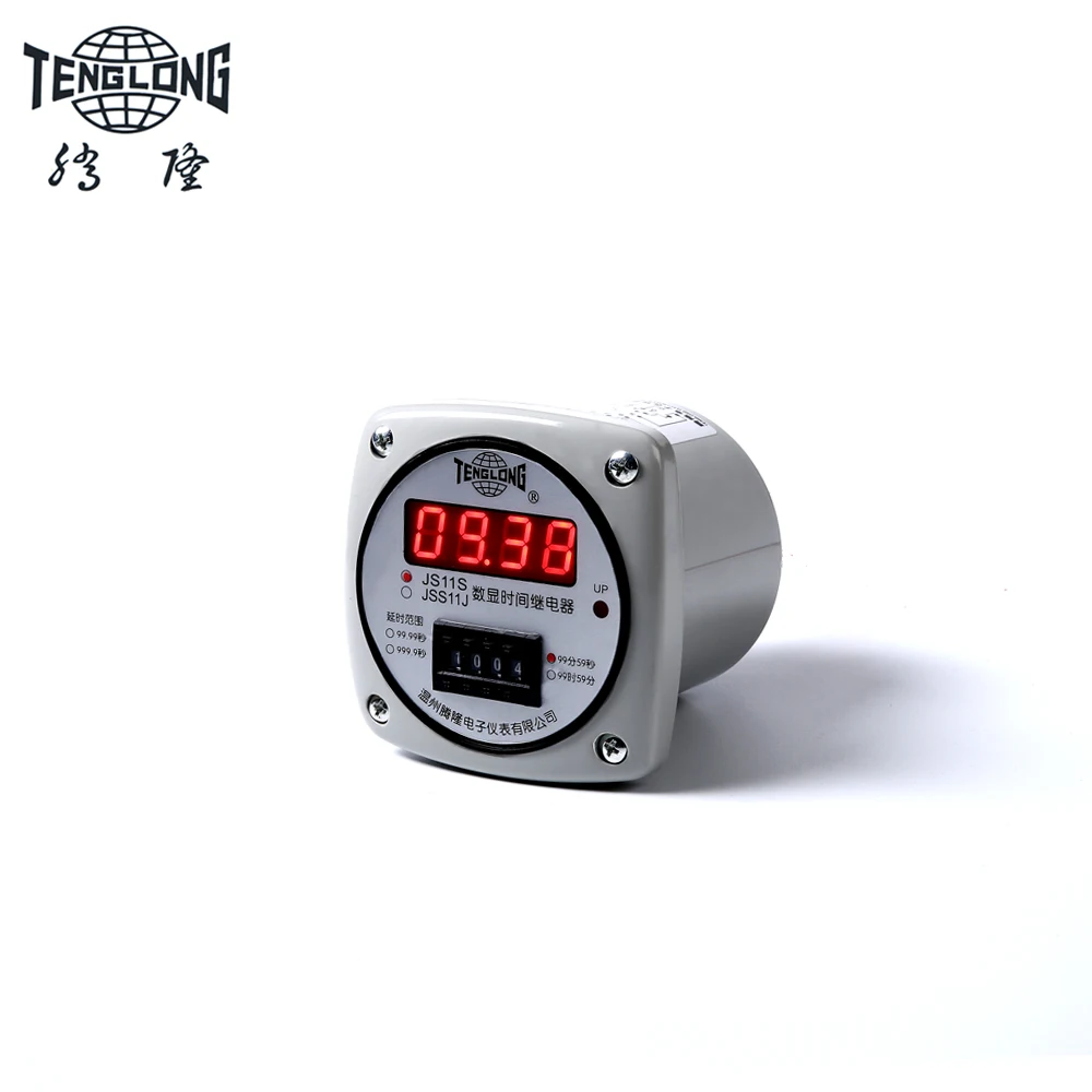 

JS11S/ JSS11J AC220V Electronic countdown time relay Time delay relay Timer for 999.9S