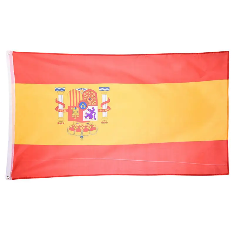 

Spanish Flag 90*150cm Festival Decoration Banner National Flags For Office Activity Parade Holiday Indoor Outdoor Home Decor
