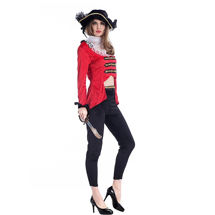 Женский пиратский костюм для взрослых на Хэллоуин|pirate costume|cosplay costumewomens pirate costume |
