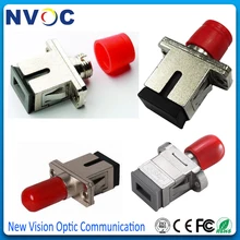 50 шт./лот, Simplex одномодовый FC SC несущий-класс волоконно-оптический переходник, FC-SC металлический волоконно-оптический фланец муфты