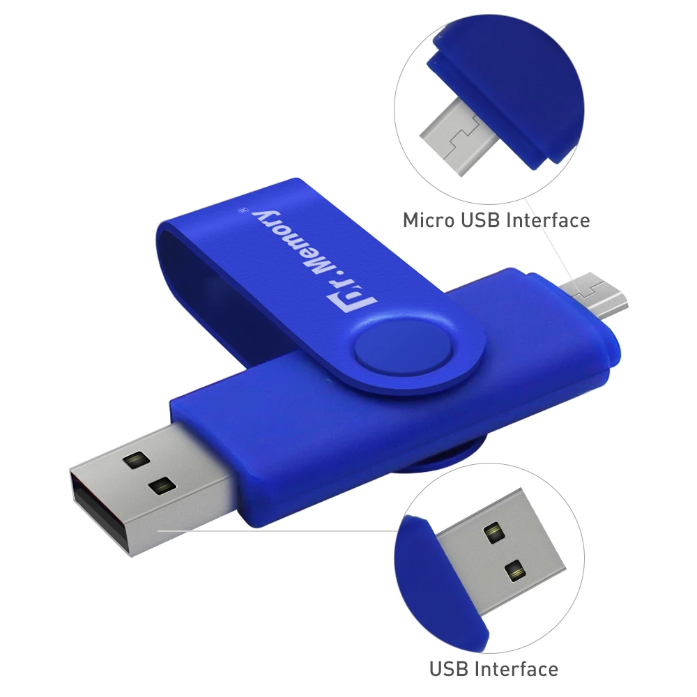 OTG USB флеш-накопители 64 ГБ для планшетов на Android, цветной металлический OTG флеш-накопитель для мобильного телефона, 32 ГБ, 4 ГБ, 8 ГБ, 16 ГБ, флеш-накопитель, карта памяти