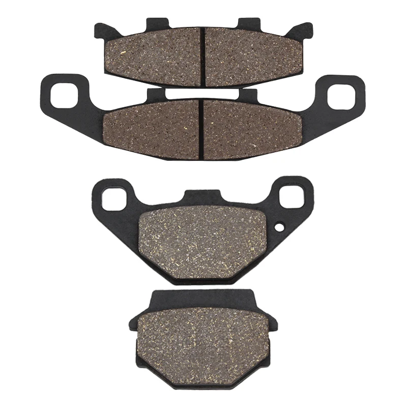

Cyleto Motorcycle Front and Rear Brake Pads for KAWASAKI ZR250 Balius 1991-1995 ZZR 250 ZZR250 EX250 1990-2001