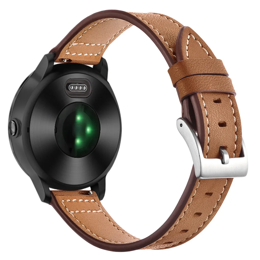 Модные Роскошные Ремешки для наручных часов Garmin vitoactive 3 аксессуары браслет ремешок кожаный ремень высокое качество подарки