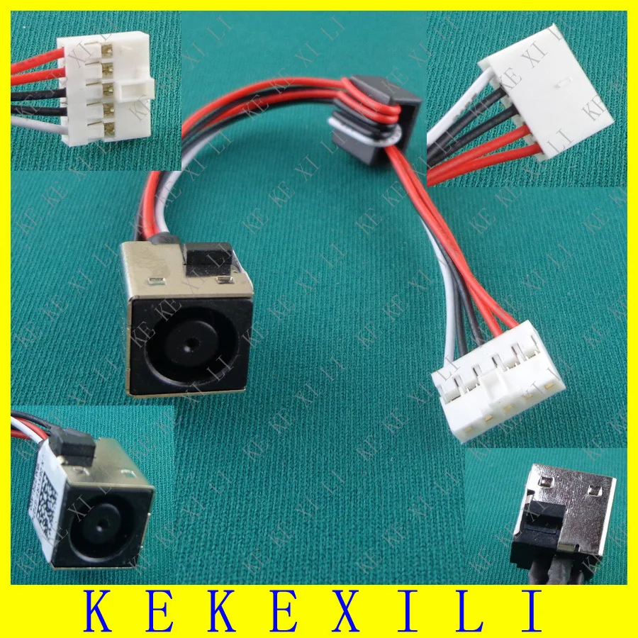 

NEW LAPTOP DC POWER JACK CABLE CHARGING SOCKET PLUG PORT WIRE CORD FOR Dell Inspiron 15R 5520 7520