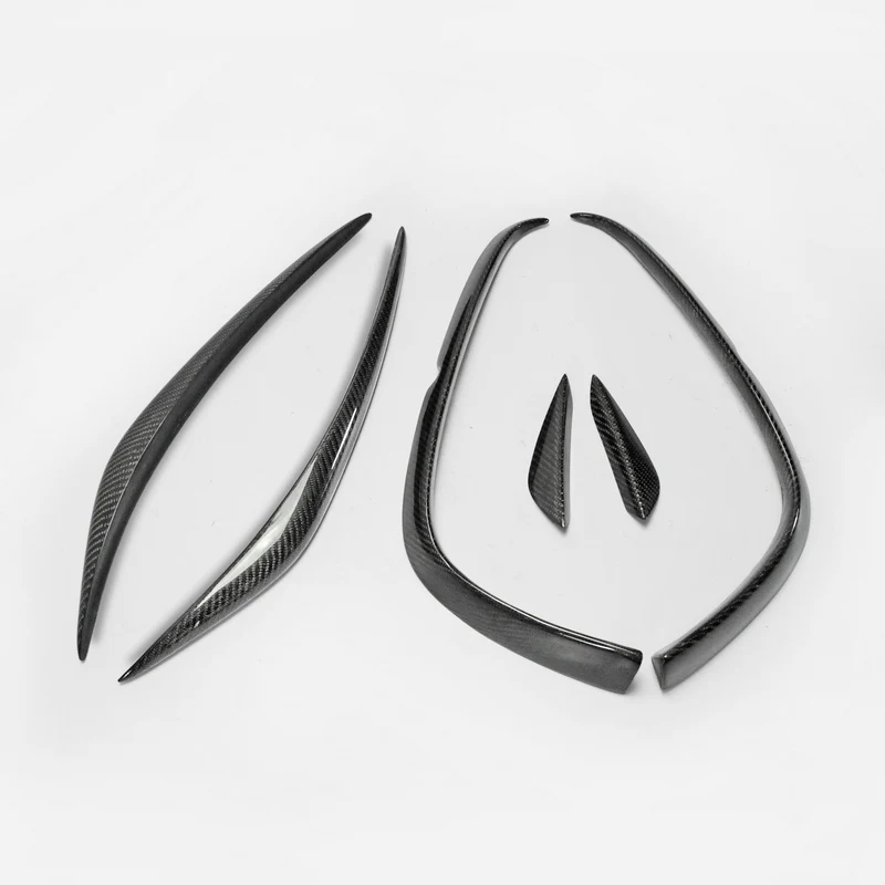 Volkswagon 09-12 Passat CC EPA Front Bumper Canard CF(1)