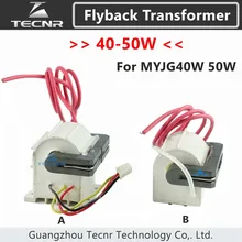 TECNR 40 Вт 50 Вт высокого напряжения flyback трансформатор для 50 Вт CO2 лазерный источник питания MYJG40W 50 Вт