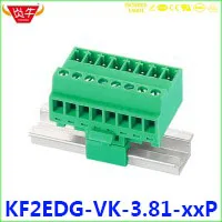 Kf2edgk 3.81 20pin pwb terminais blocos 15