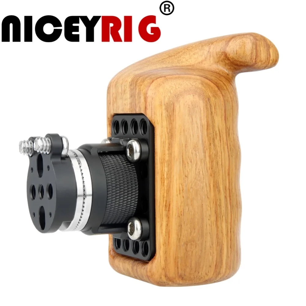 NICEYRIG ручка для камеры DSLR ручка ARRI Rosette ручка для камеры DSLR ручка DSLR Ручка Стабилизатор камеры ARRI Rig(правая рука