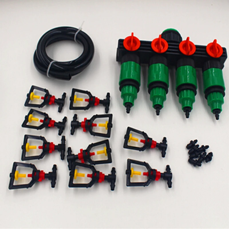 40m Suit 80pcs Misting Sprinkler 40M Hose Watering Kits Mist Irrigation Sprinkler Irrigation