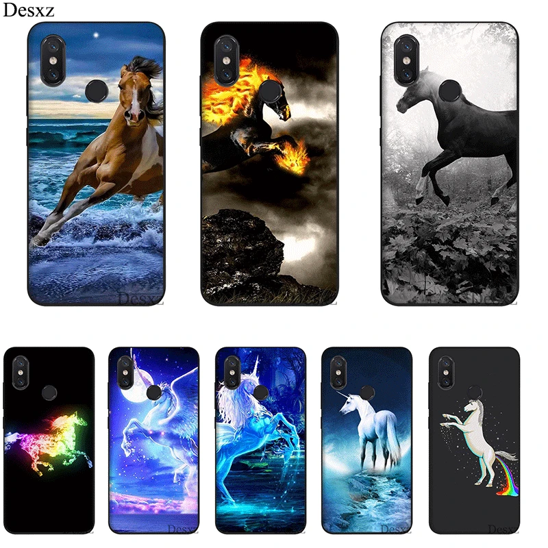 

Desxz Cell Phone Case For Xiaomi Redmi GO 7 4X 4A 5A 5 6 6A Pro S2 Plus Cover Best Horses Shell