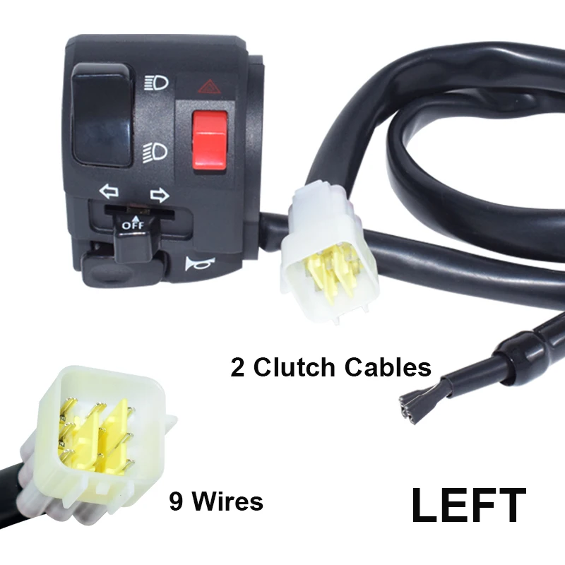 Переключатель сигнала поворота на руль мотоцикла 7/8 дюйма 22 мм|motorcycle switch|handlebar