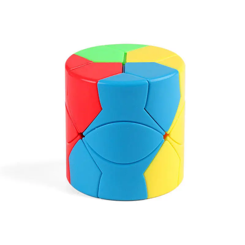 MoFangJiaoShi Moyu Cubing классный куб Redi, цилиндрическая головоломка, без наклеек, магический куб, игрушки для детей - Цвет: color