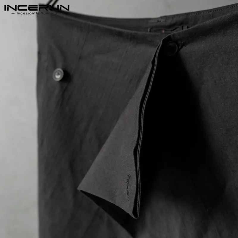 INCERU новая мода сплошной цвет быстросохнущие 2019 плавательные мужские штаны мужские пляжные шаровары с принтом Pantalones Hombre свободные для