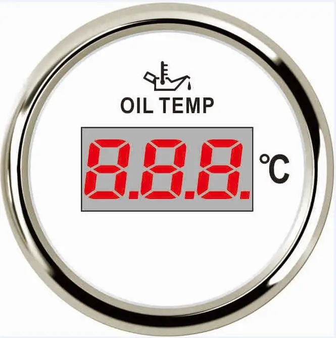 1 шт. цифровые масляные температурные датчики 50-150 градусов масляный измеряющий температуру прибор 52 мм водонепроницаемый для авто лодки сельскохозяйственной техники двигателей - Цвет: M14X1.5