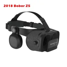 New BOBOVR Z5 Virtual Reality Glasses with VR Box 3D Headset glasses Cardboard Full package and GamePad for iOS Android phone