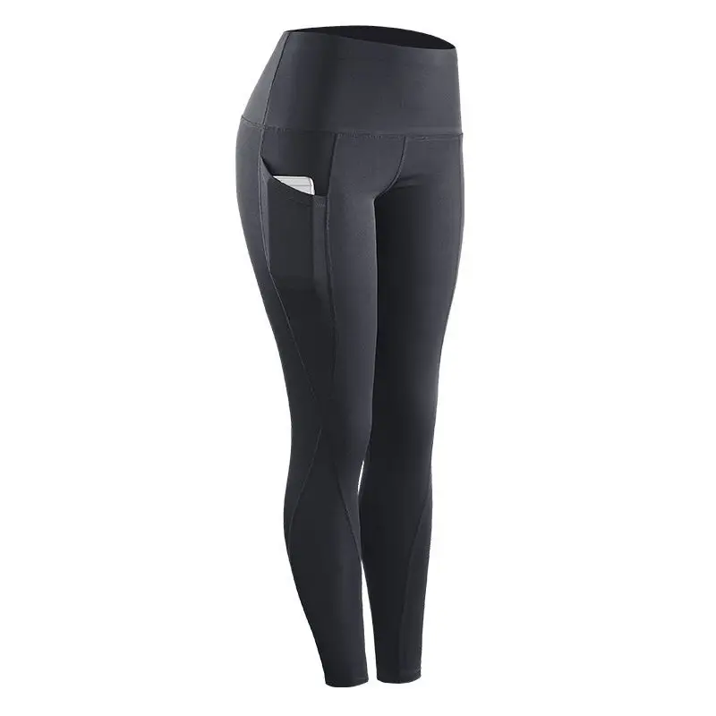 Женские штаны, компрессионный спортивный леггинсы, лосины для бега, эластичные компрессионные штаны для спортзала - Цвет: H