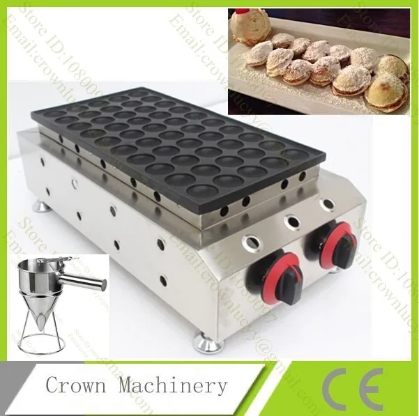 small 50pcs pancake machine poffertjes with non-stick pan grill waffle maker + batter dispenser | Бытовая техника