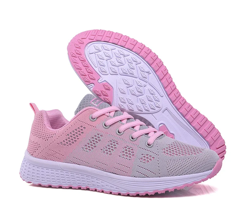 2018 - Women- casual- shoes- fashion- breathable- Walking -mesh- lace- up- flat -shoes -sneakers- women - tenis- feminino- Fast -delivery (23)