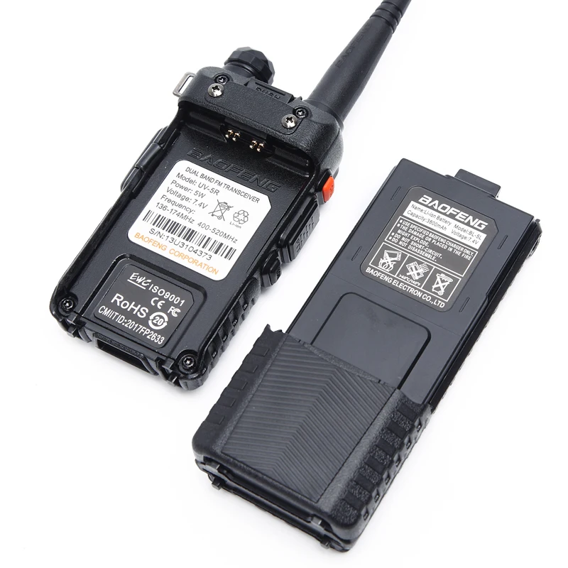 2 шт BAOFENG UV-5R BL-5 7,4 V 1800 & 3800 mAh Li-Ion Батарея для Pofung Walkie Talkie UV5R UV-5RE DM-5R плюс BF-F8 двухстороннее радиолюбителей