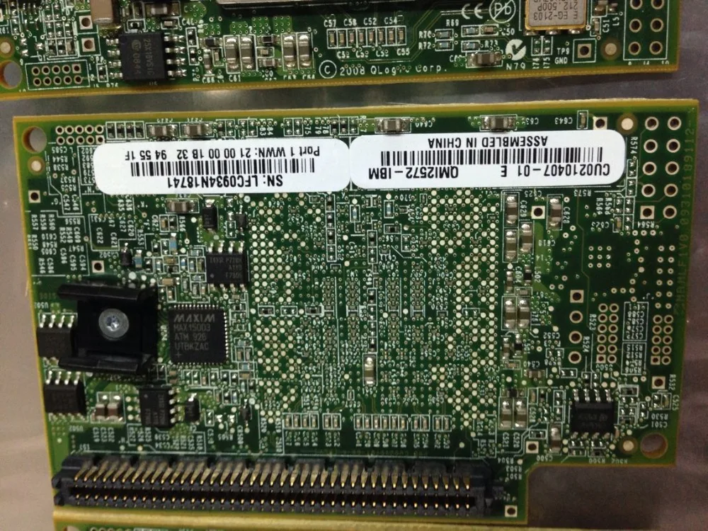 

RaidStorage 49Y4237 46M6067 46M6065 QMI2572 4Gb Dual-port Mezzanine Adapter (CIOv) 4GbE FC LC SR HBA PCIe Controller Card