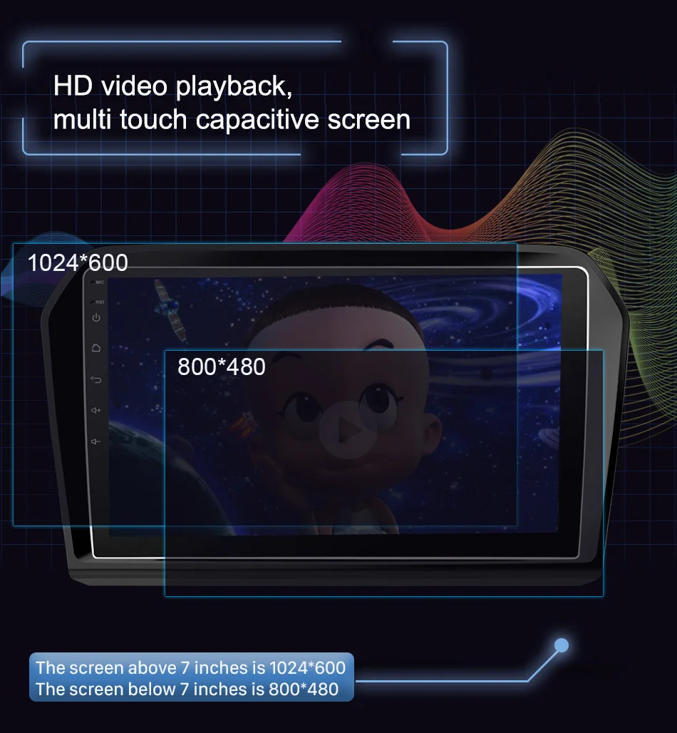 Flash Deal Eunavi Two Din Car Multimedia Player Android 8.1 Auto Radio For Volkswagen/VW JETTA Octa 8 cores WIFI 2 din stereo 5