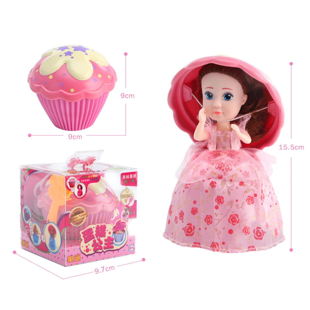 

Surprise Cupcake Princess Doll Deformable Dolls Girl Beautiful Cute Birthday Present Mini Cake Doll Juguetes Toys for Children